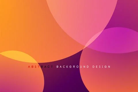 Abstract tech circles vector background, technology digital bubbles Stockillustratie