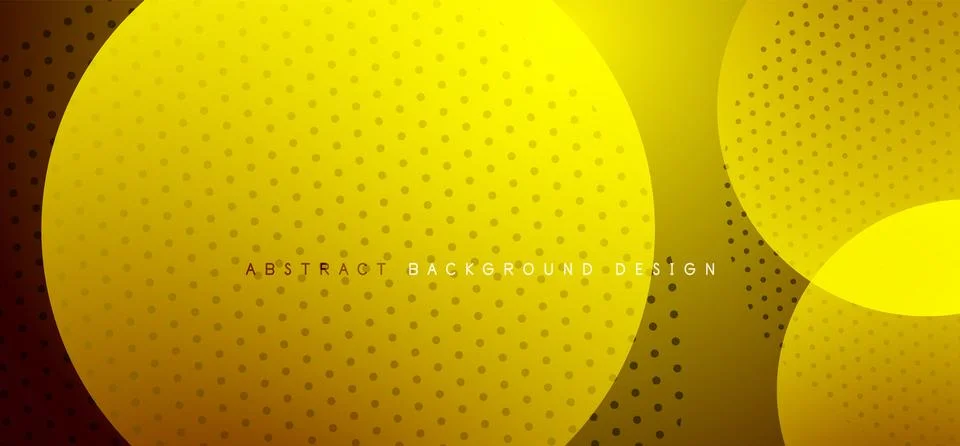 Abstract tech circles vector background, technology digital bubbles Illustrazione stock