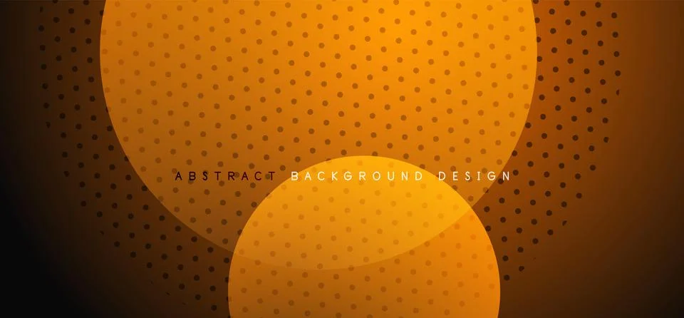 Abstract tech circles vector background, technology digital bubbles 스톡 일러스트