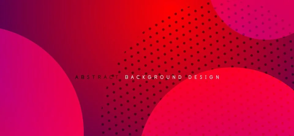 Abstract tech circles vector background, technology digital bubbles Stock Illustration