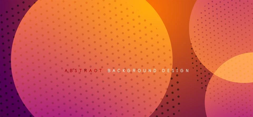 Abstract tech circles vector background, technology digital bubbles Stockillustratie