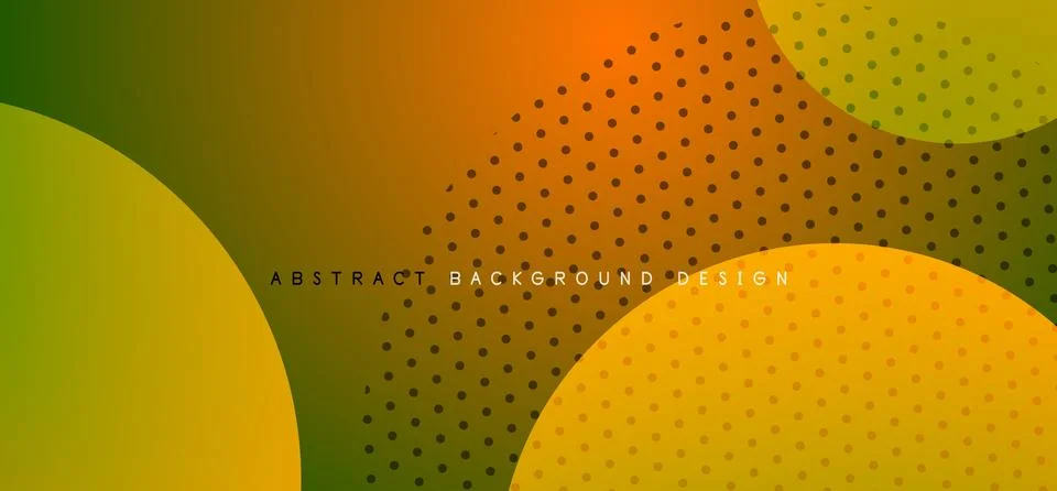 Abstract tech circles vector background, technology digital bubbles Illustrazione stock