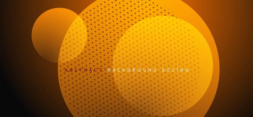 Abstract tech circles vector background, technology digital bubbles 스톡 일러스트