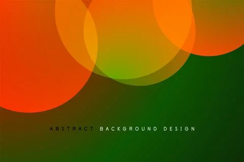 Abstract tech circles vector background, technology digital bubbles Stock Illustration