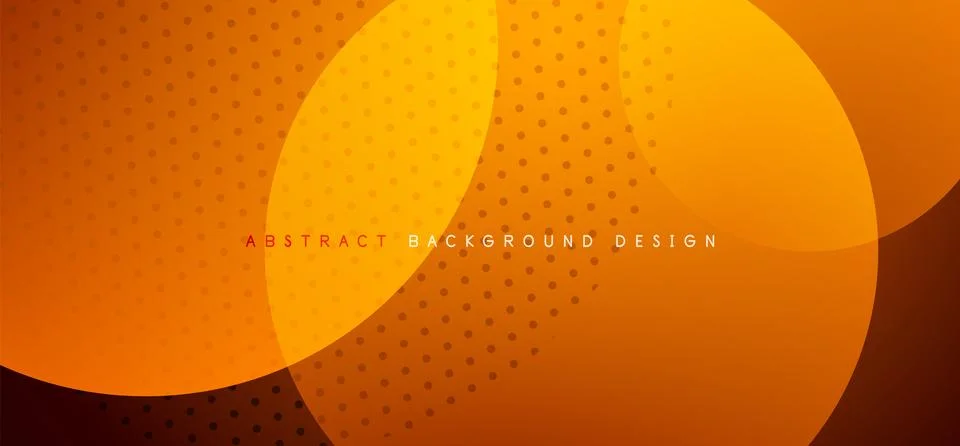 Abstract tech circles vector background, technology digital bubbles Stock Illustration