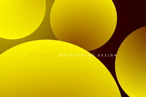 Abstract tech circles vector background, technology digital bubbles Illustrazione stock