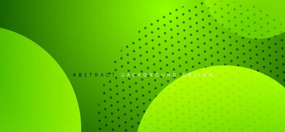 Abstract tech circles vector background, technology digital bubbles Illustrazione stock