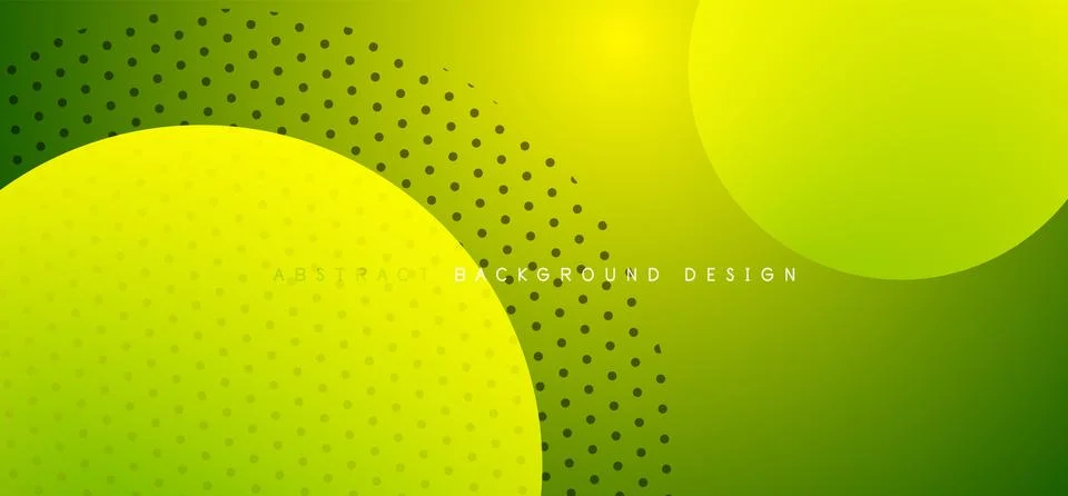 Abstract tech circles vector background, technology digital bubbles Stock Illustration
