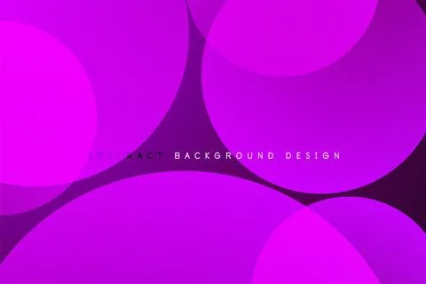 Abstract tech circles vector background, technology digital bubbles Stock Illustration