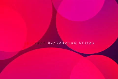 Abstract tech circles vector background, technology digital bubbles Stockillustratie