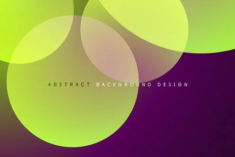 Abstract tech circles vector background, technology digital bubbles Illustrazione stock