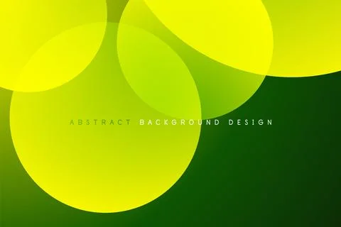 Abstract tech circles vector background, technology digital bubbles Stock Illustration