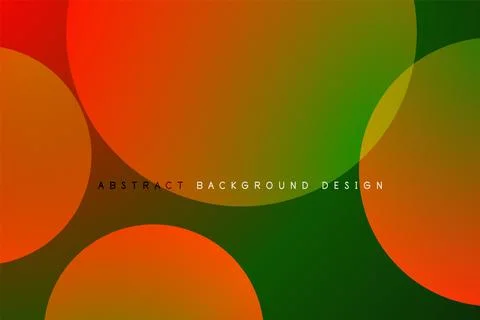 Abstract tech circles vector background, technology digital bubbles Illustrazione stock