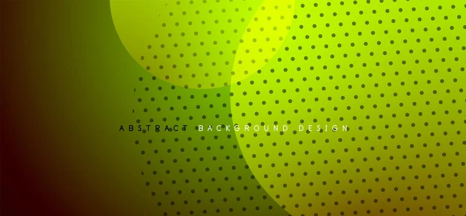 Abstract tech circles vector background, technology digital bubbles Stock Illustration