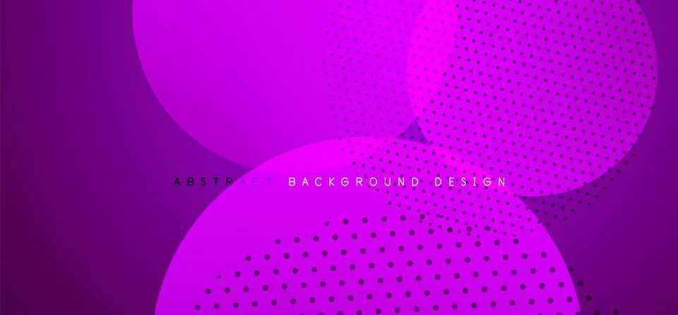 Abstract tech circles vector background, technology digital bubbles 스톡 일러스트