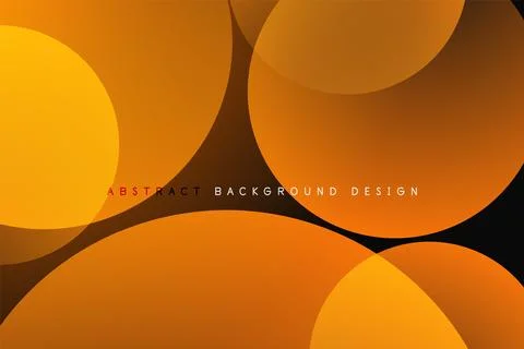 Abstract tech circles vector background, technology digital bubbles Stock Illustration