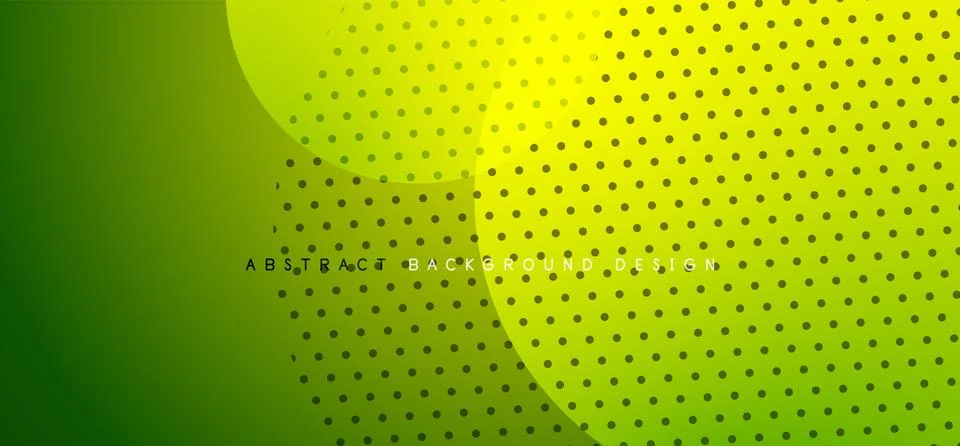 Abstract tech circles vector background, technology digital bubbles Stock Illustration