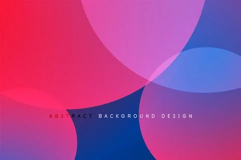 Abstract tech circles vector background, technology digital bubbles Illustrazione stock