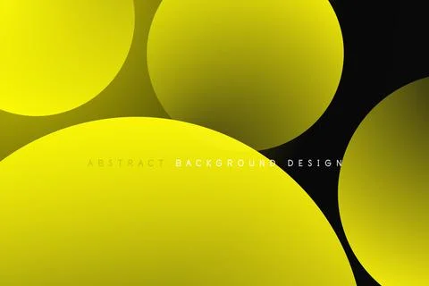 Abstract tech circles vector background, technology digital bubbles Stock Illustration