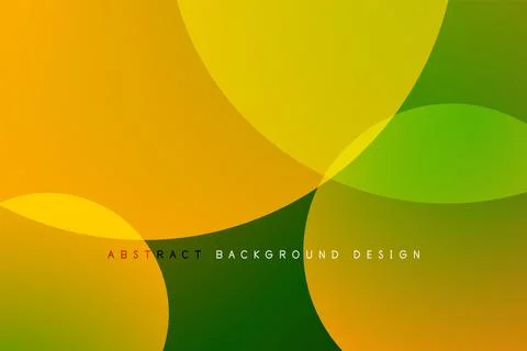 Abstract tech circles vector background, technology digital bubbles Illustrazione stock