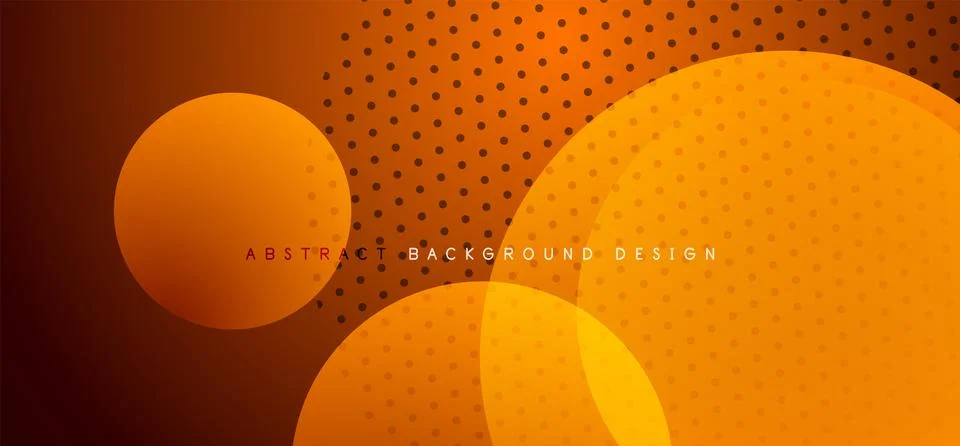 Abstract tech circles vector background, technology digital bubbles Stockillustratie