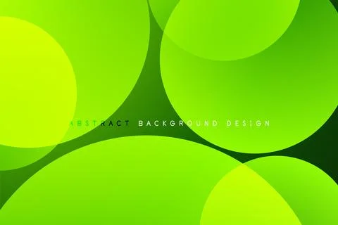 Abstract tech circles vector background, technology digital bubbles Stock Illustration