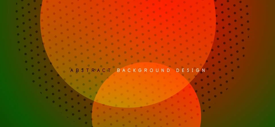 Abstract tech circles vector background, technology digital bubbles Stock Illustration