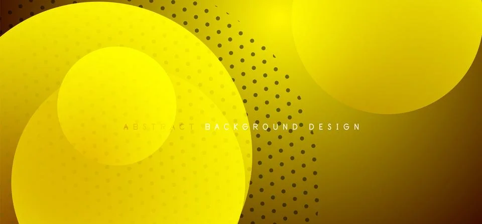Abstract tech circles vector background, technology digital bubbles 스톡 일러스트