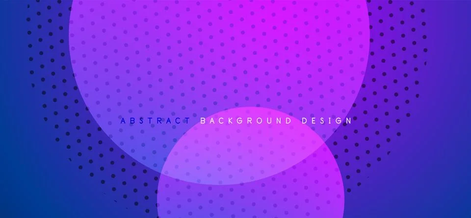 Abstract tech circles vector background, technology digital bubbles 스톡 일러스트