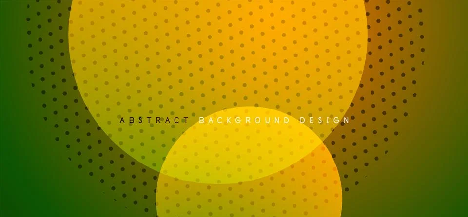 Abstract tech circles vector background, technology digital bubbles Illustrazione stock