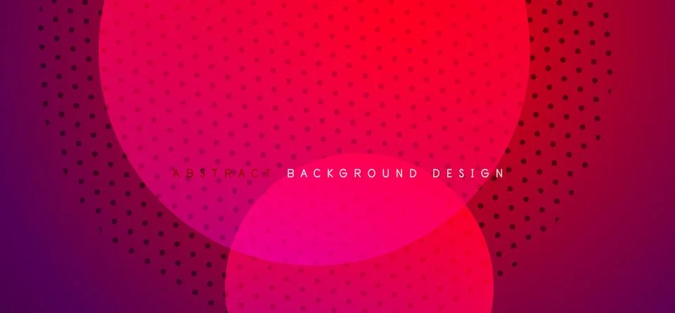 Abstract tech circles vector background, technology digital bubbles Illustrazione stock