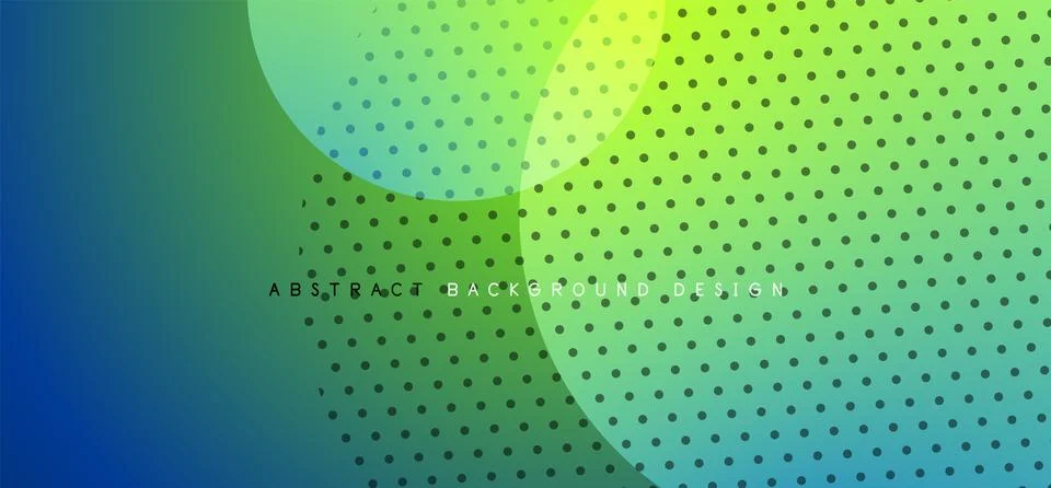 Abstract tech circles vector background, technology digital bubbles Illustrazione stock