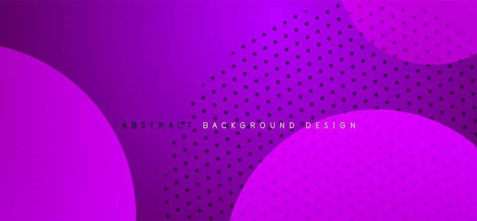 Abstract tech circles vector background, technology digital bubbles Illustrazione stock