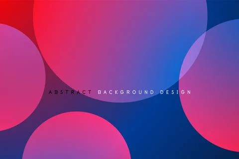 Abstract tech circles vector background, technology digital bubbles 스톡 일러스트