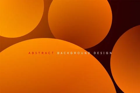 Abstract tech circles vector background, technology digital bubbles Illustrazione stock