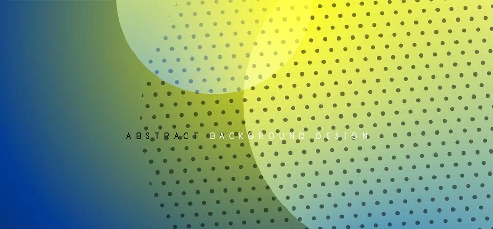 Abstract tech circles vector background, technology digital bubbles 库存插图