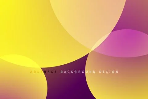 Abstract tech circles vector background, technology digital bubbles Stockillustratie