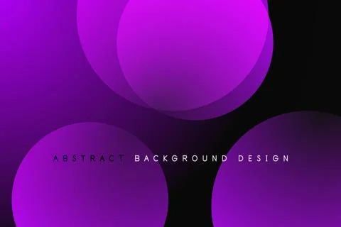 Abstract tech circles vector background, technology digital bubbles 库存插图