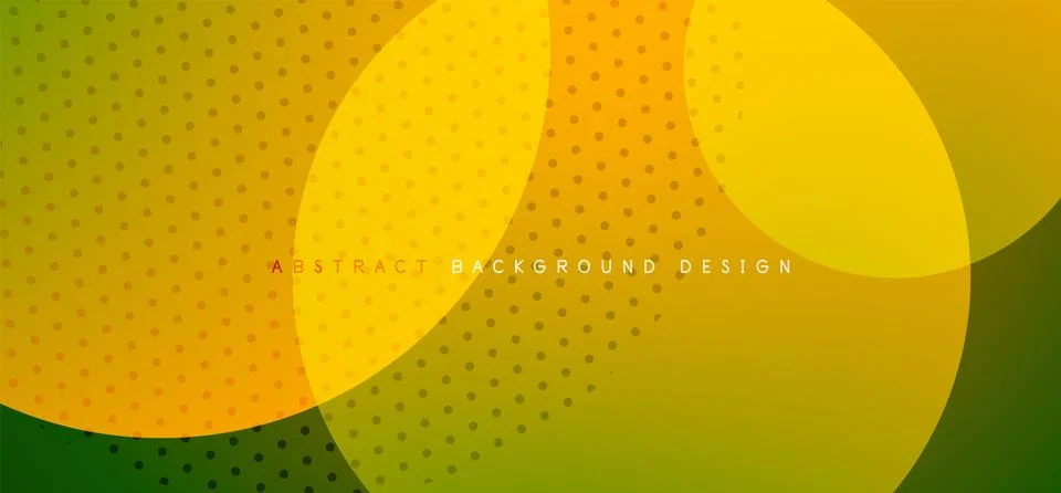 Abstract tech circles vector background, technology digital bubbles Stockillustratie