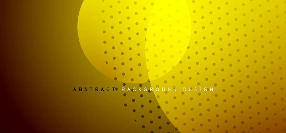 Abstract tech circles vector background, technology digital bubbles Stock Illustration