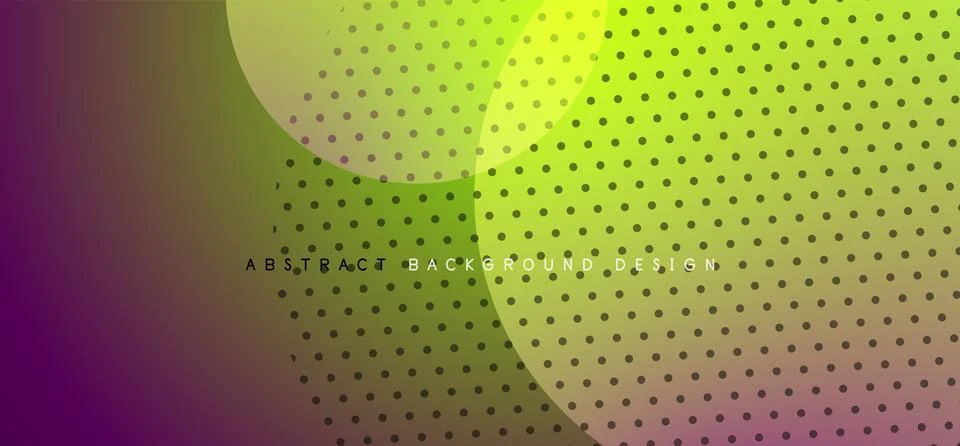 Abstract tech circles vector background, technology digital bubbles Stockillustratie