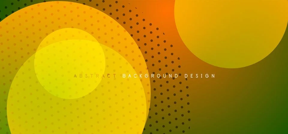 Abstract tech circles vector background, technology digital bubbles Stockillustratie