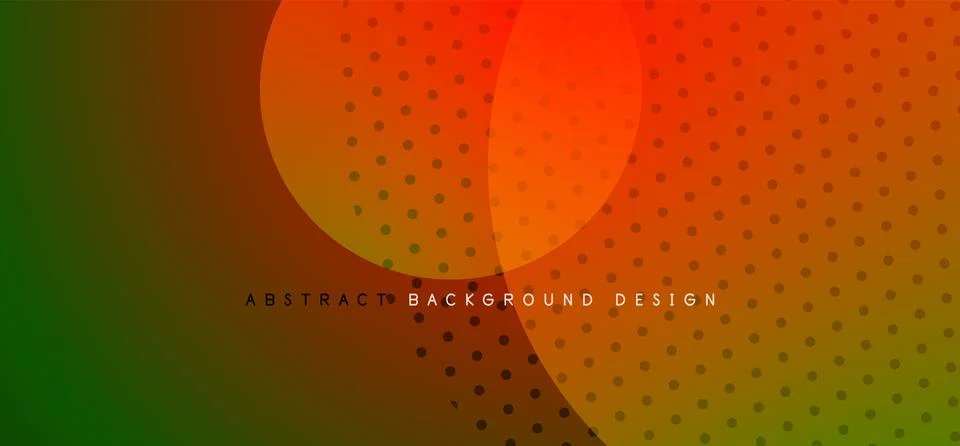 Abstract tech circles vector background, technology digital bubbles Stock Illustration