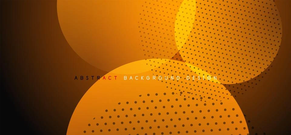 Abstract tech circles vector background, technology digital bubbles 스톡 일러스트