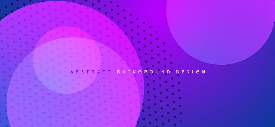 Abstract tech circles vector background, technology digital bubbles 스톡 일러스트