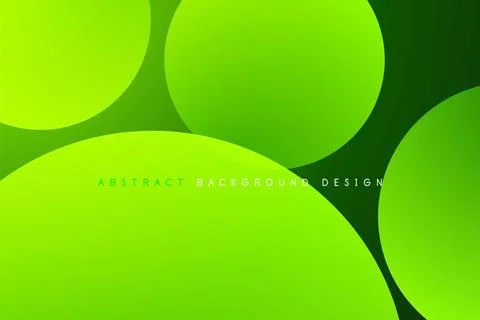 Abstract tech circles vector background, technology digital bubbles Stock Illustration