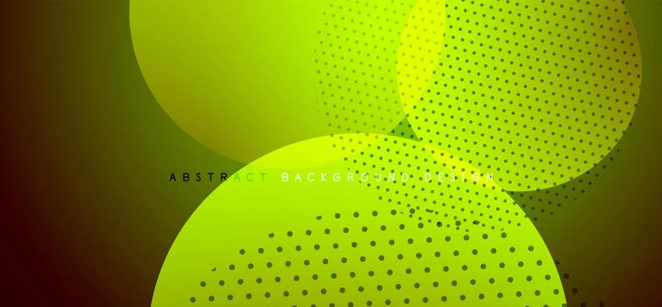 Abstract tech circles vector background, technology digital bubbles 스톡 일러스트