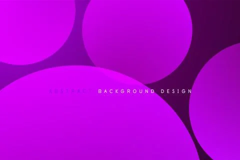 Abstract tech circles vector background, technology digital bubbles Illustrazione stock