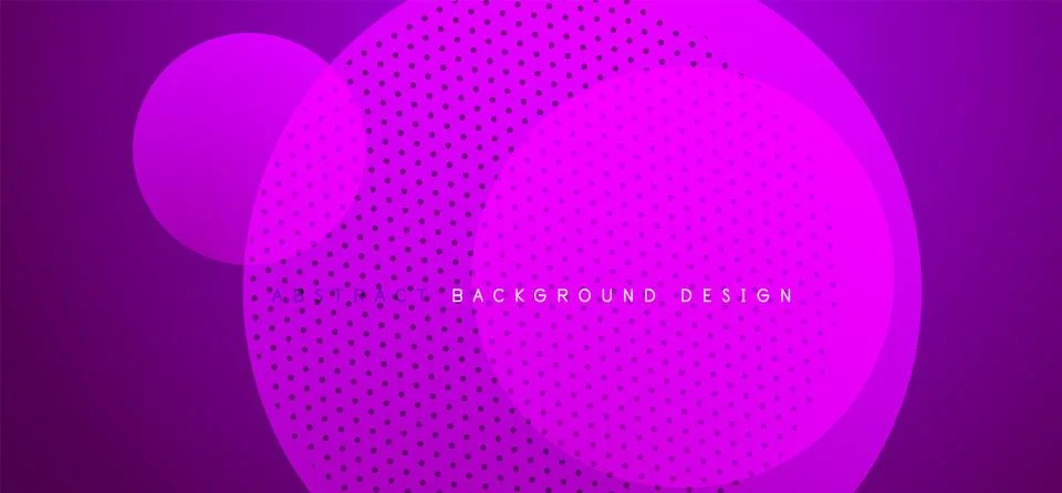 Abstract tech circles vector background, technology digital bubbles 스톡 일러스트