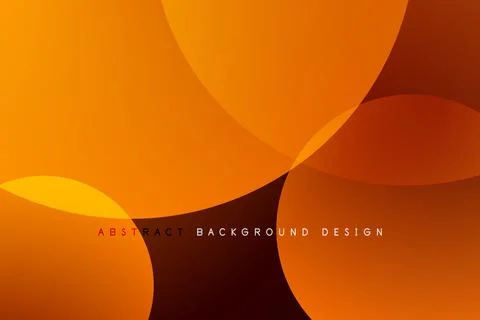 Abstract tech circles vector background, technology digital bubbles Stock Illustration